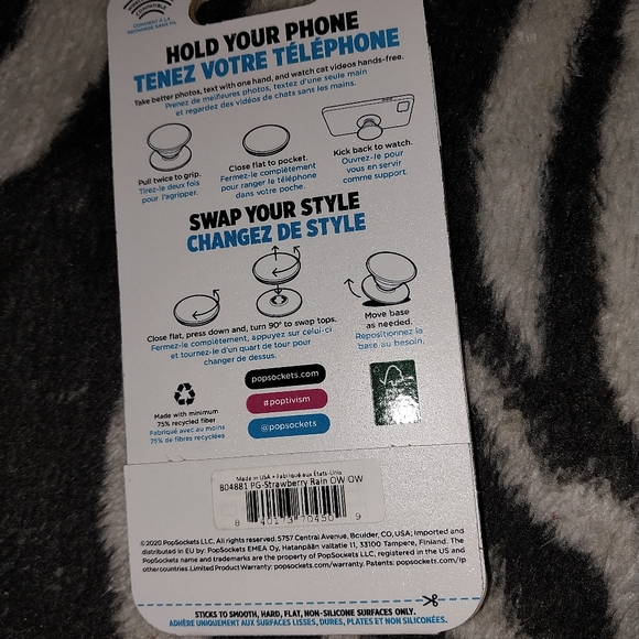 NWT Pop Socket POP GRIP - Picture 2 of 2